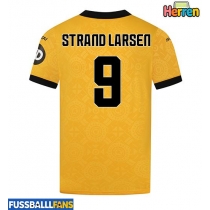 Wolves Jorgen Strand Larsen #9 Heimtrikot 2025-26 Kurzarm